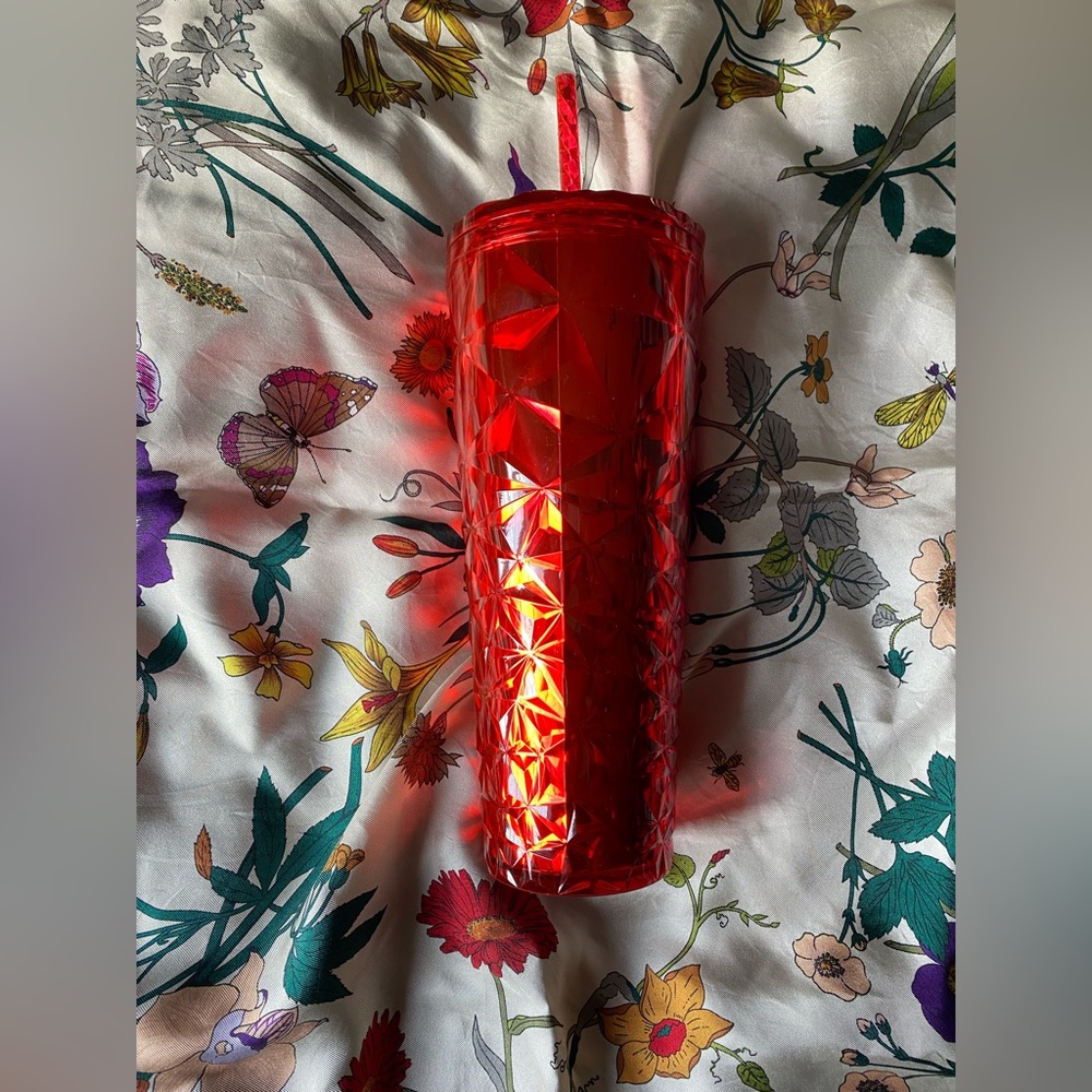 Brand New 2023 Studded Red Xmas Starbucks Tumbler size -Venti - Picture 5 of 6